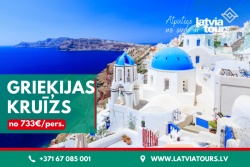 Grieķijas kruīzs no Atēnam Latvia Tours